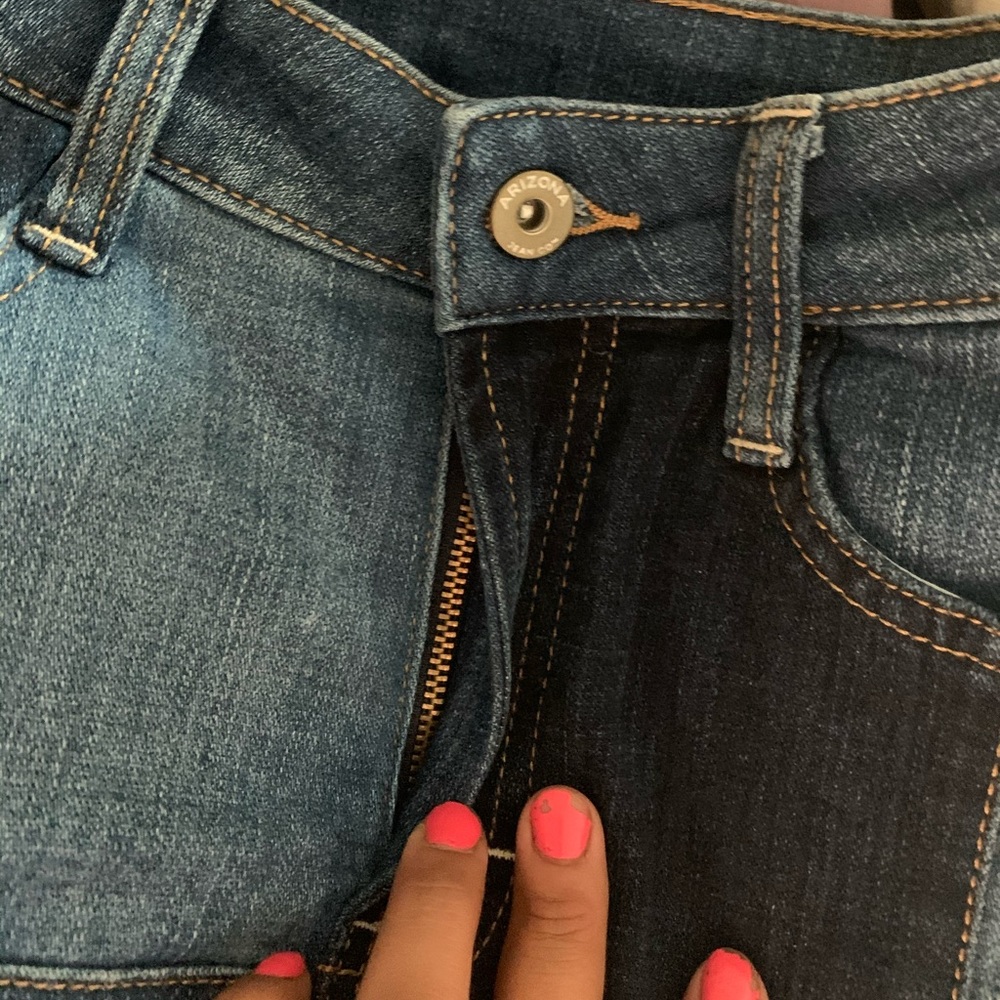 Arizona Colorblock jean skirt - Picture 6 of 8